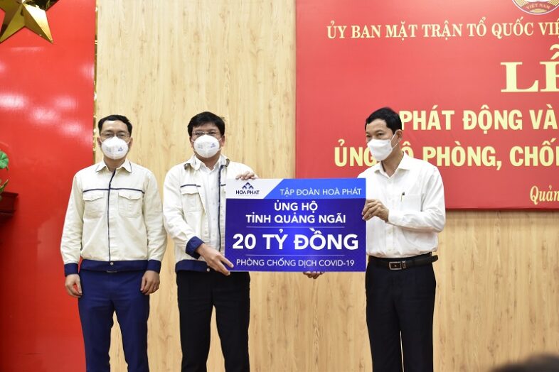 Quảng Ngãi: Tiếp nhận hơn 31,8 tỷ đồng ủng hộ phòng chống dịch Covid-19