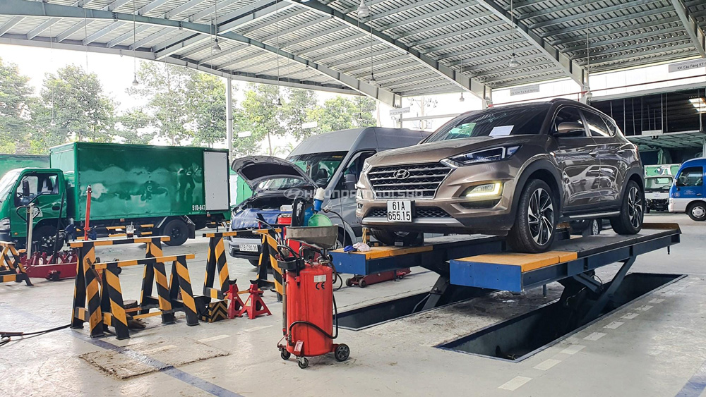 Trạm bảo dưỡng, sửa chữa xe ô tô kết hợp kinh doanh xăng dầu và TMDV