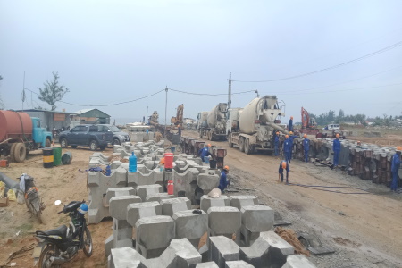 Công trình Kè Bình Hải