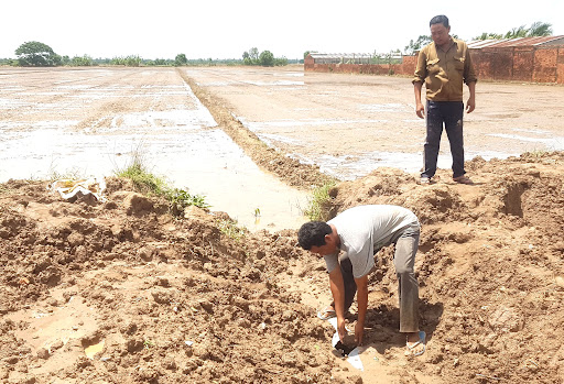 Khai thác đất đồi